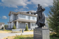 Памятник М. М. Сперанскому в квартале юстиций.