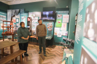 Александр Бессмертных, заслуженный мастер спорта России, в главной библиотеке Кузбасса. 14.11.2024 г.