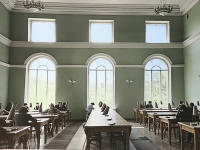 1960 г. Общий читальный зал, 2 этаж основного здания (ныне периодические издания)