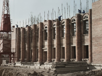 1961 г. – строительство здание библиотеки