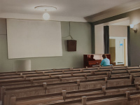 конец 60-х– начало 70-х годов Зал массовых мероприятий библиотеки, 1 этаж основного здания (ныне Городской абонемент)