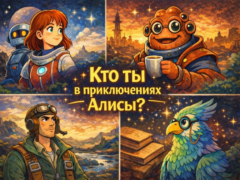 Тест «Кто ты в приключениях Алисы?»